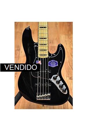 Fender American Deluxe Jazz Bass V Black MN Fender American Deluxe Jazz Bass V Black MN